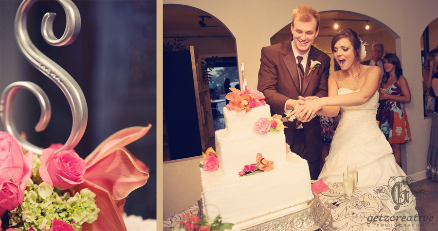 Cake Cutting - Wedding Photography - Greenville South Carolina